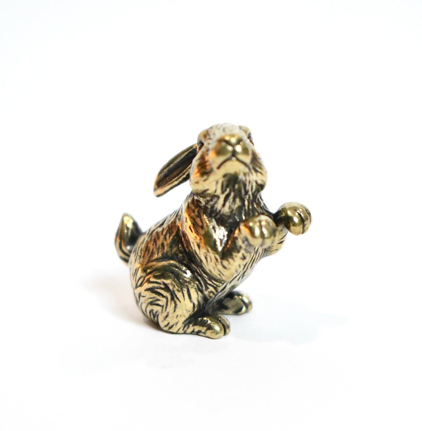 Tiny Brass Bunny
